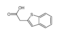 苯并[B]噻吩-2-乙酸结构式