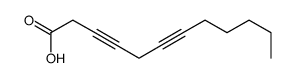 dodeca-3,6-diynoic acid Structure