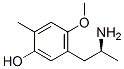 Phenol, 5-(2-aminopropyl)-4-methoxy-2-methyl-, (S)- (9CI) Structure