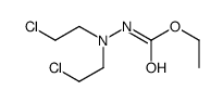 ethyl N-[bis(2-chloroethyl)amino]carbamate结构式