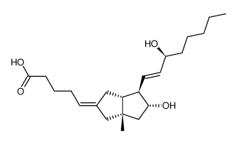 (5E)-9β-Methyl-6a-carbaprostaglandin I2结构式