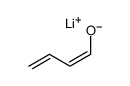 1-lithio-(Z,E)-1-oxapentadiene结构式
