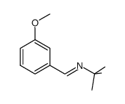 N-(3-methoxybenzilidene)-tert-butylamine结构式