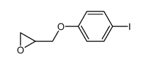 (+/-)-3-(4-iodophenoxy)-1,2-epoxypropane Structure