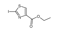 2-Iodo-thiazole-4-carboxylic acid ethyl ester结构式
