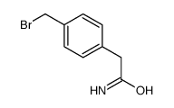 2-[4-(bromomethyl)phenyl]acetamide Structure