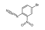 4-bromo-2-nitrophenyl azide Structure