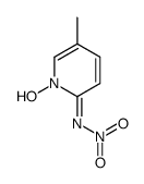 N-(1-hydroxy-5-methylpyridin-2-ylidene)nitramide Structure