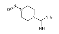 1-Piperazinecarboximidamide,4-nitroso-(9CI) Structure