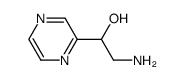 2-amino-1-pyrazin-2-yl-ethanol Structure