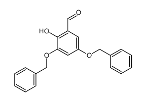 3,5-Bis(benzyloxy)-2-hydroxybenzaldehyde Structure