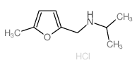 N-[(5-Methyl-2-furyl)methyl]propan-2-amine hydrochloride结构式