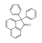 2,2-diphenylacenaphthen-1-one结构式