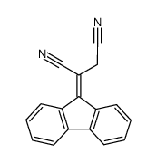 fluoren-9-ylidenesuccinonitrile Structure