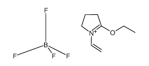 N-vinyl-2-ethoxy pyrrolidiniminium tetrafluoroborate Structure