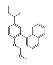 1-(5-仲丁基-2-(甲氧基甲氧基)苯基)萘结构式