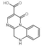 1-Oxo-1H-pyrimido[1,2-a]quinoxaline-2-carboxylic acid Structure