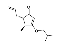 4-methyl-5-prop-2-enylcyclopentane-1,3-dione isobutyl enol ether Structure