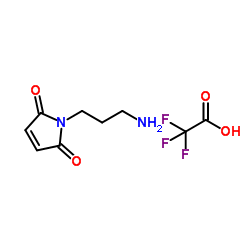 N-(3-Aminopropyl)maleimide trifluoroacetate salt结构式