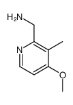 C-(4-METHOXY-3-METHYL-PYRIDIN-2-YL)-METHYLAMINE结构式