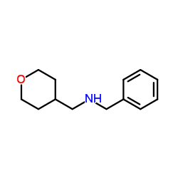N-(4-tetrahydropyranylmethyl)benzylamine Structure