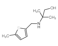 2-methyl-2-{[(5-methyl-2-thienyl)methyl]amino}-1-propanol Structure