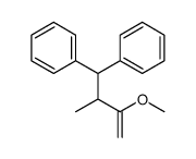 (3-methoxy-2-methyl-1-phenylbut-3-enyl)benzene结构式