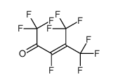 1,1,1,3,5,5,5-heptafluoro-4-(trifluoromethyl)pent-3-en-2-one结构式