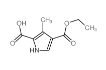 1H-Pyrrole-2,4-dicarboxylicacid, 3-methyl-, 4-ethyl ester picture