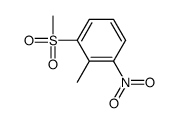 2-methyl-1-methylsulfonyl-3-nitrobenzene Structure