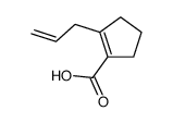 (9ci)-2-(2-丙烯基)-1-环戊烯-1-羧酸结构式