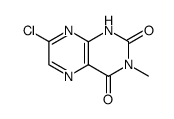 7-chloro-3-methylpteridine-2,4(1H,3H)-dione Structure
