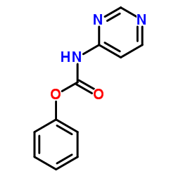Phenyl 4-pyrimidinylcarbamate结构式
