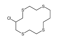 6-chloro-1,4,8,11-tetrathiacyclotetradecane Structure