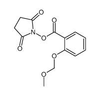 (2,5-dioxopyrrolidin-1-yl) 2-(methoxymethoxy)benzoate Structure