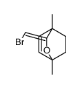 2-(bromomethylidene)-1,4-dimethyl-3-oxabicyclo[2.2.2]oct-5-ene结构式