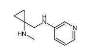 N-[[1-(methylamino)cyclopropyl]methyl]pyridin-3-amine Structure