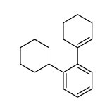 1-(2-Cyclohexyl-phenyl)-cyclohexen-(1) Structure