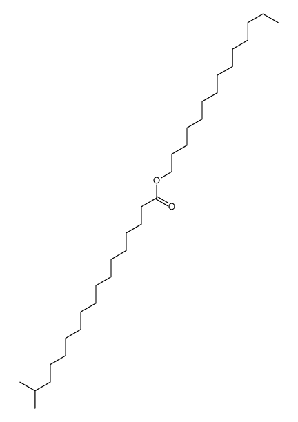 tetradecyl 16-methylheptadecanoate Structure