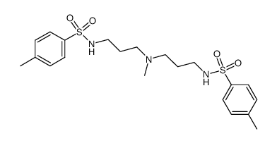N,N-bis[3-(p-tolylsulfonyl)aminopropyl]methylamine结构式