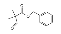2,2-二甲基-3-氧代丙酸苄酯结构式