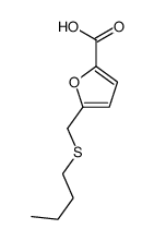 5-[(Butylsulfanyl)methyl]-2-furoic acid Structure
