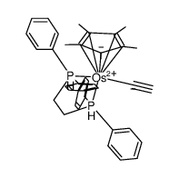 [(C5Me5)Os(dppe)(ethynyl)] Structure