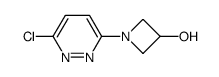 1-(6-chloropyridazin-3-yl)azetidin-3-ol结构式