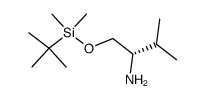 O-(tert-butyldimethylsilyl)valinol Structure