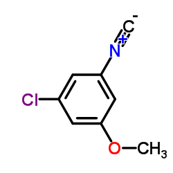 3-CHLORO-5-METHOXYPHENYLISOCYANIDE Structure