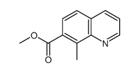 methyl 8-methylquinoline-7-carboxylate Structure