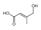 4-hydroxy-3-methylbut-2-enoic acid结构式