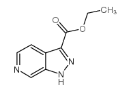 1H-吡唑并[3,4-c]吡啶-3-羧酸乙酯结构式