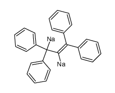1-benzhydrylidene-2,2-diphenyl-ethanediyl disodium Structure
